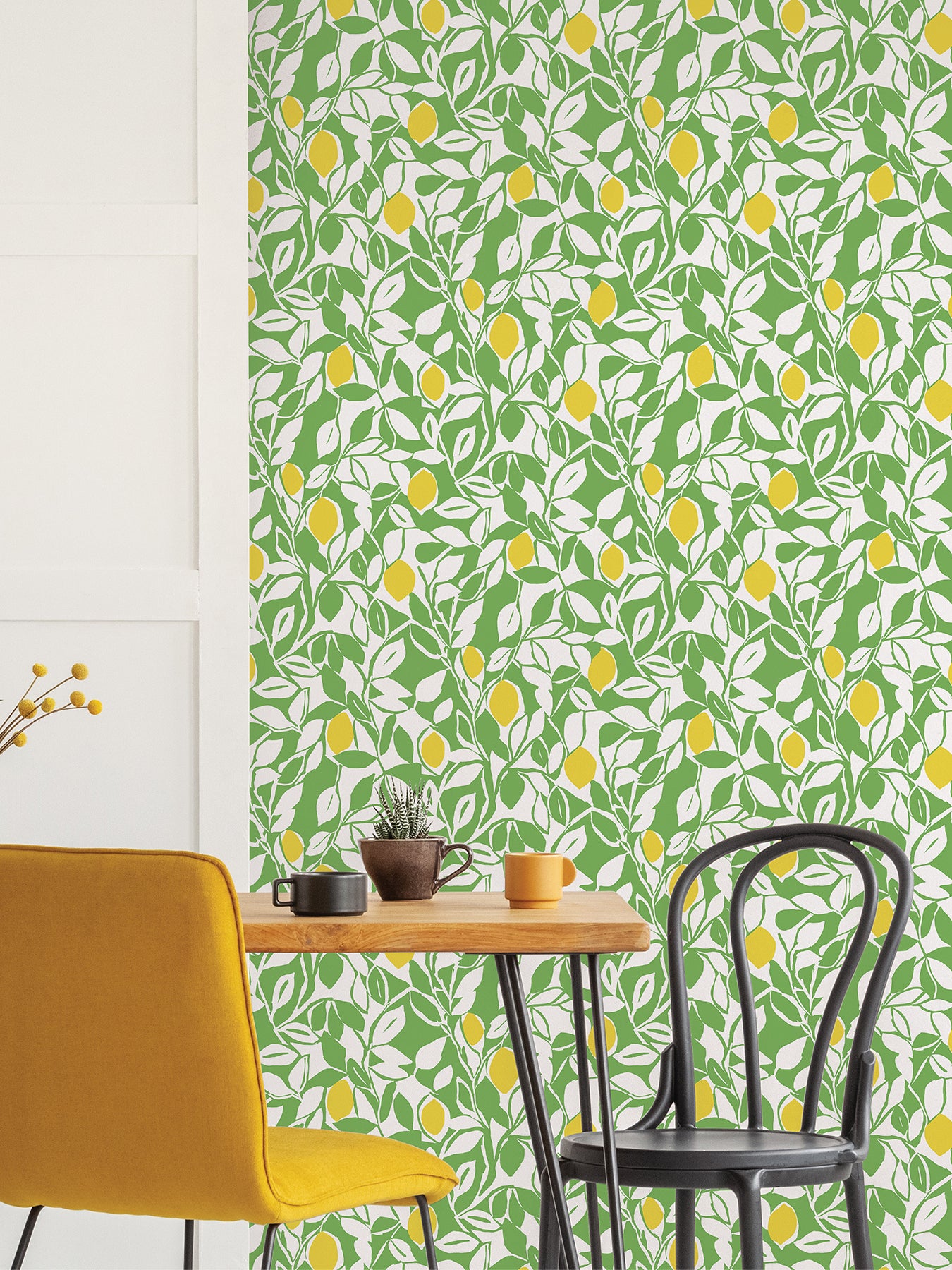 Meyer Peel and Stick Wallpaper in a room setting