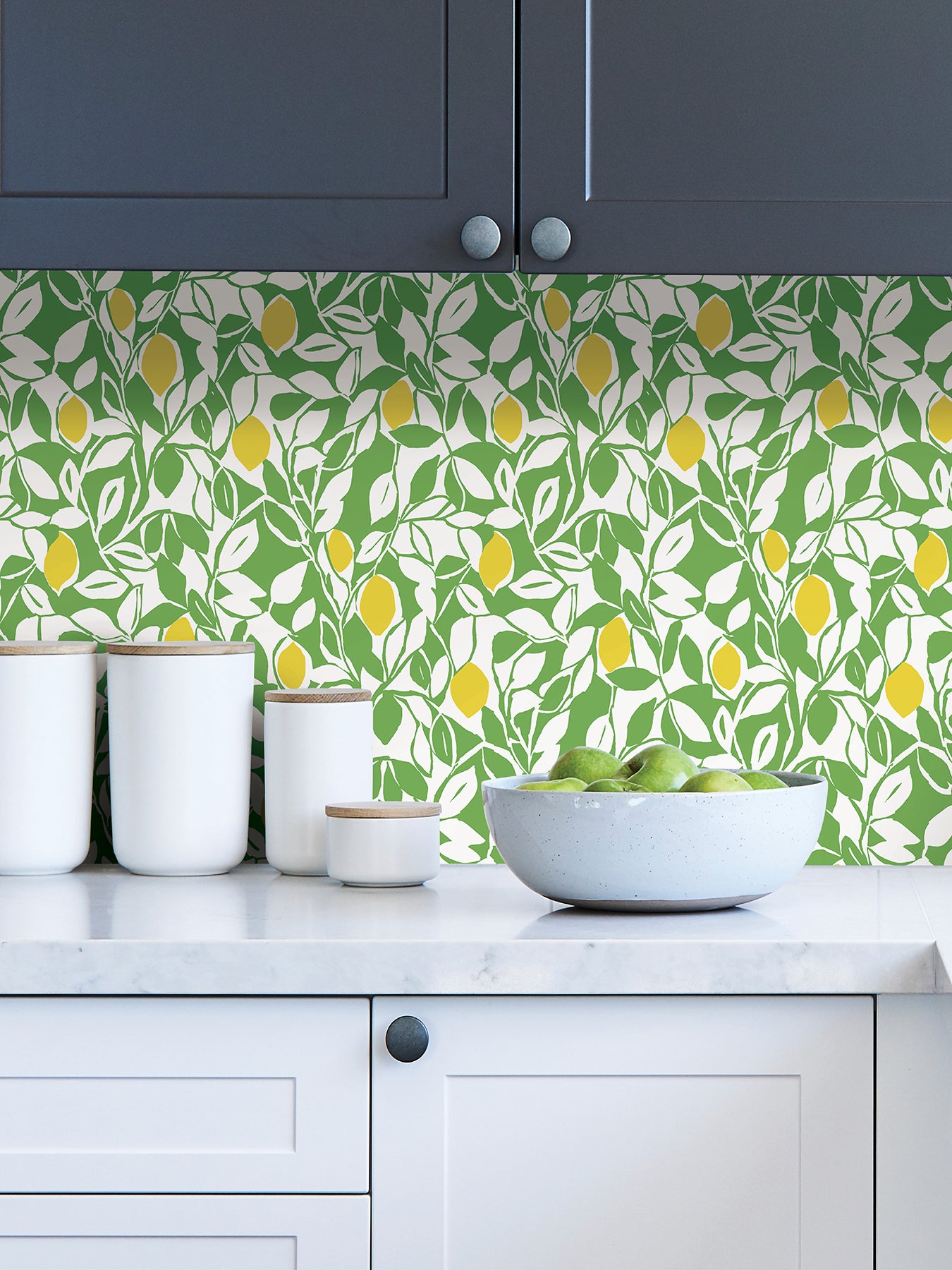 Meyer Peel and Stick Wallpaper in a room setting