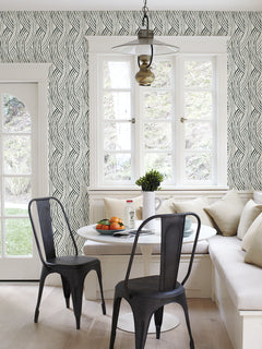 Meraki Peel and Stick Wallpaper in a room setting