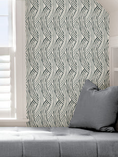 Meraki Peel and Stick Wallpaper in a room setting