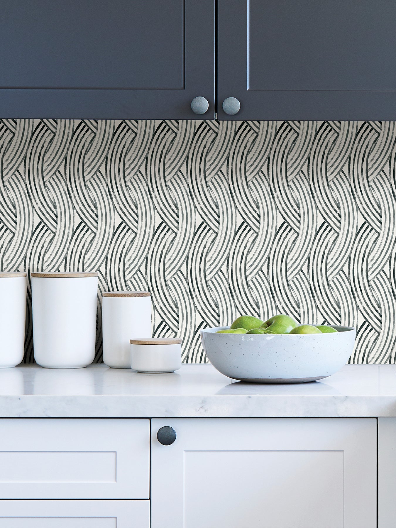 Meraki Peel and Stick Wallpaper in a room setting