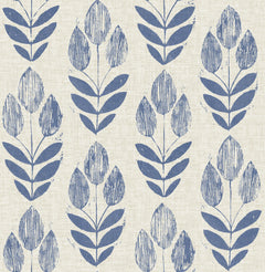 Folk Tulip P&S Wallpaper by WallPops