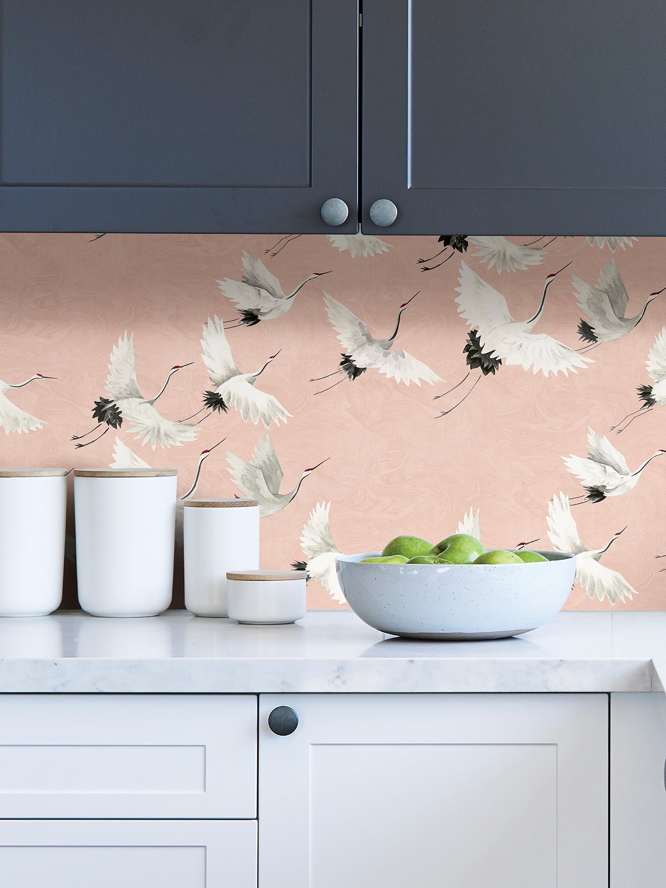 Halcyon P&S Wallpaper in a room setting