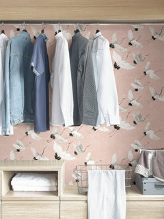 Halcyon P&S Wallpaper in a room setting