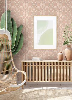 Sanya Peel and Stick Wallpaper in a room setting
