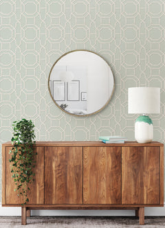 Sanya Peel and Stick Wallpaper in a room setting
