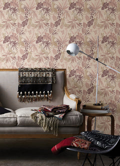 Jhalana Peel and Stick Wallpaper in a room setting