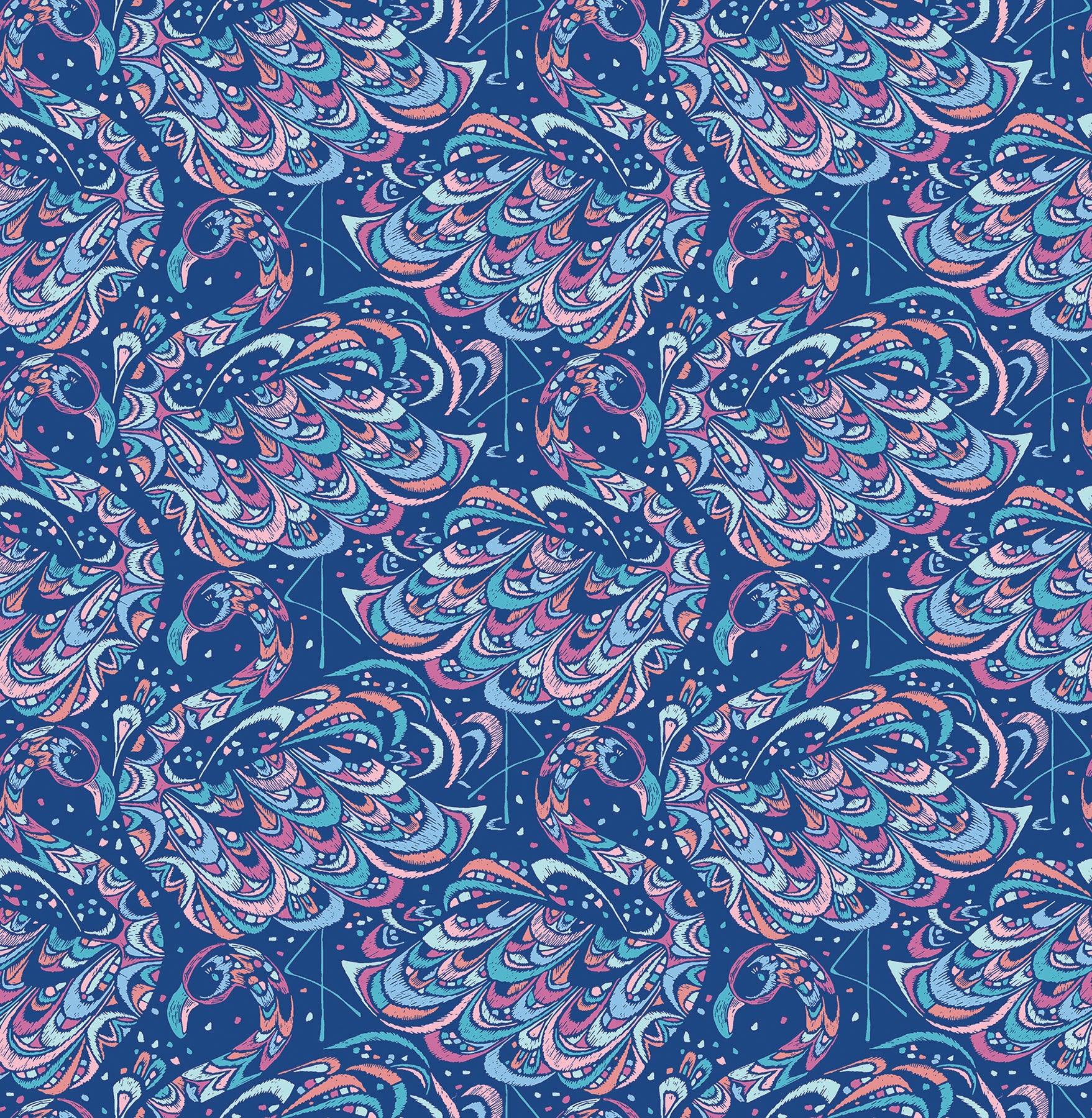Flamingo Peel and Stick Wallpaper by WallPops