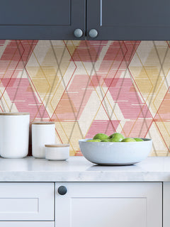 Wallis Peel and Stick Wallpaper in a room setting