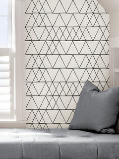 Harris P&S Wallpaper in a room setting