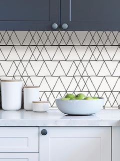 Harris P&S Wallpaper in a room setting