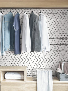 Harris P&S Wallpaper in a room setting