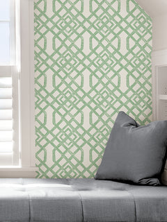 Tanner P&S Wallpaper in a room setting