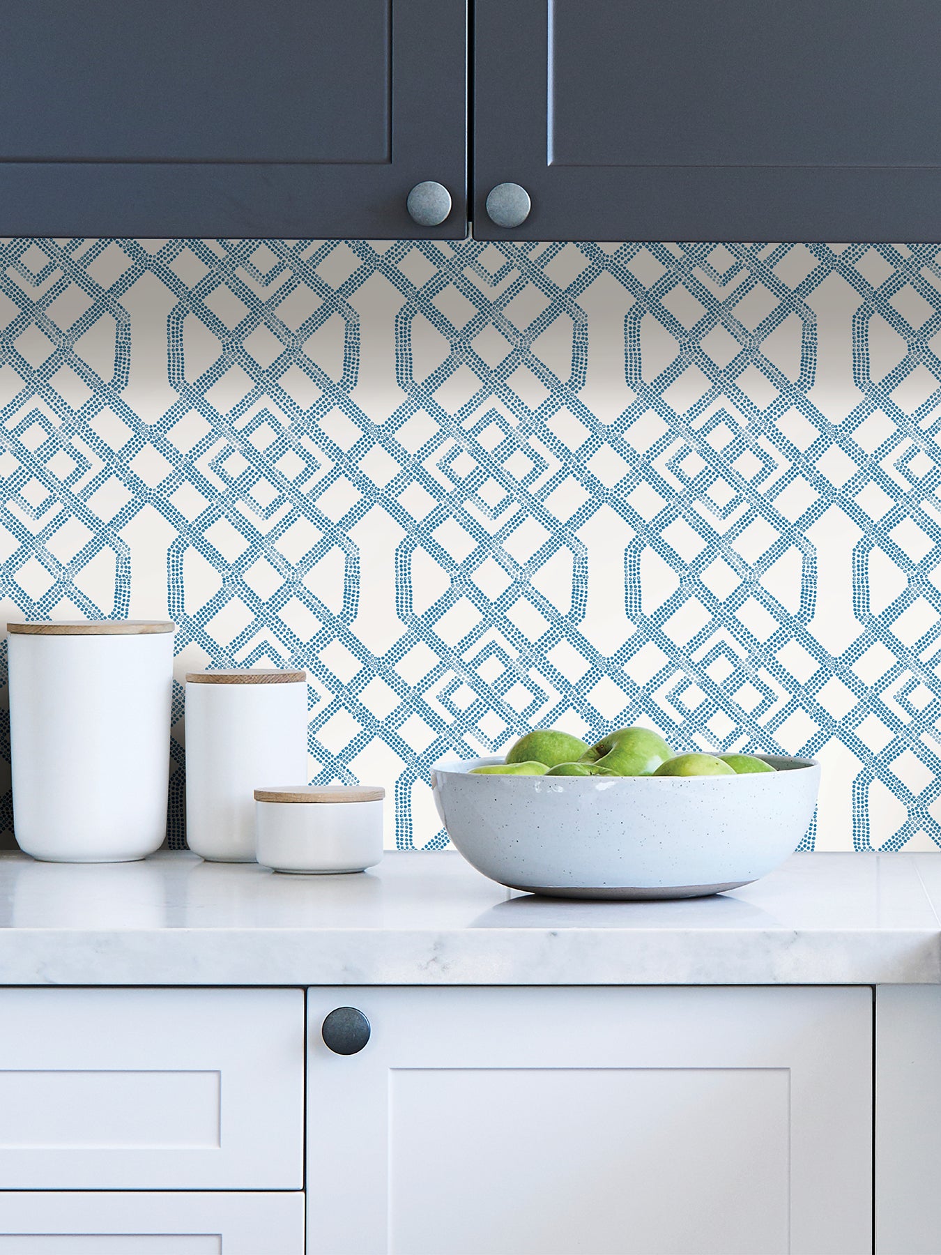 Tanner Peel and Stick Wallpaper in a room setting
