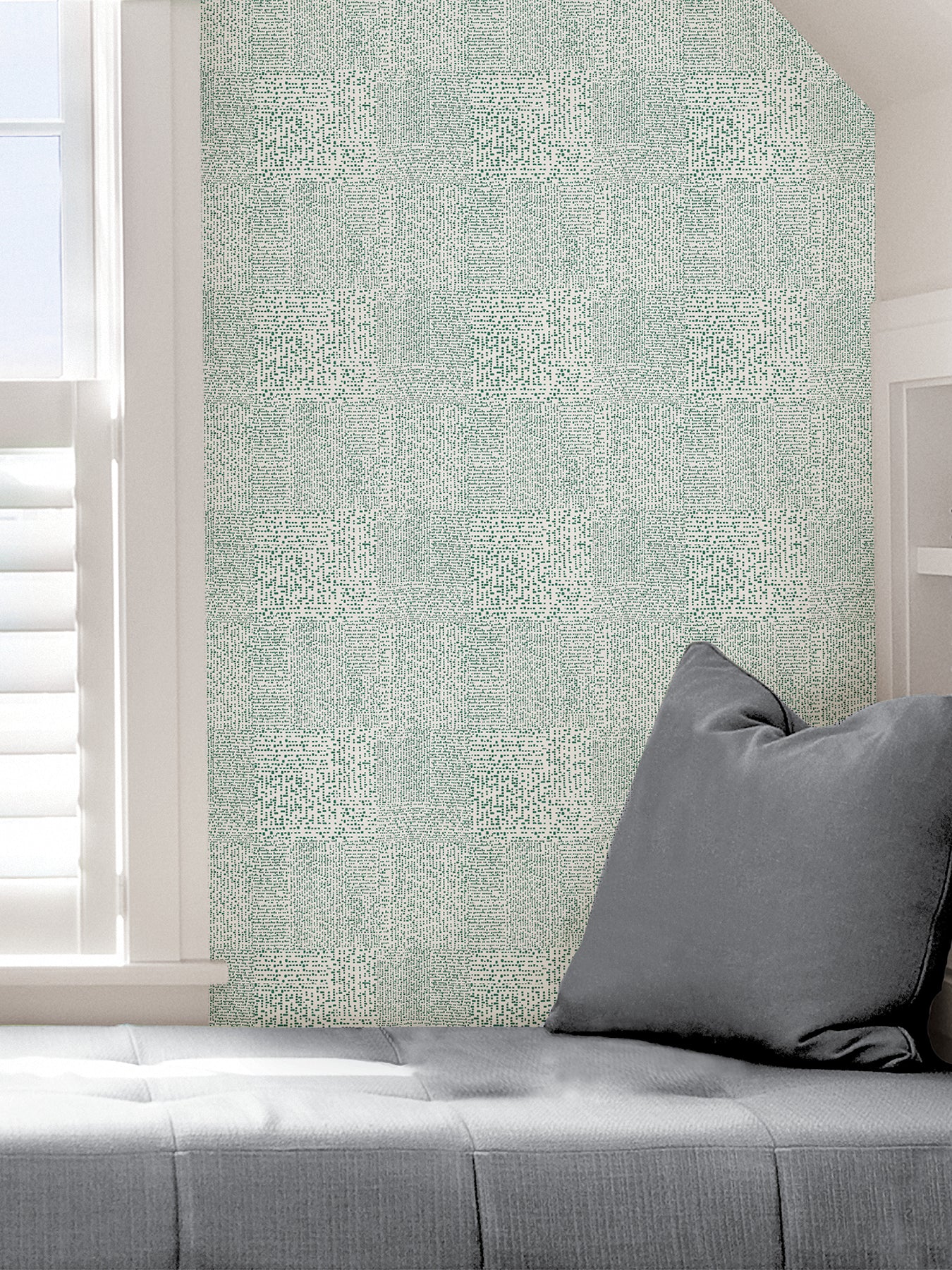 Mayim Peel and Stick Wallpaper in a room setting