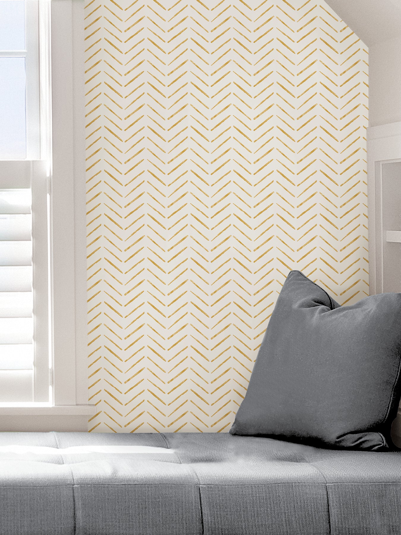 Holden P&S Wallpaper in a room setting