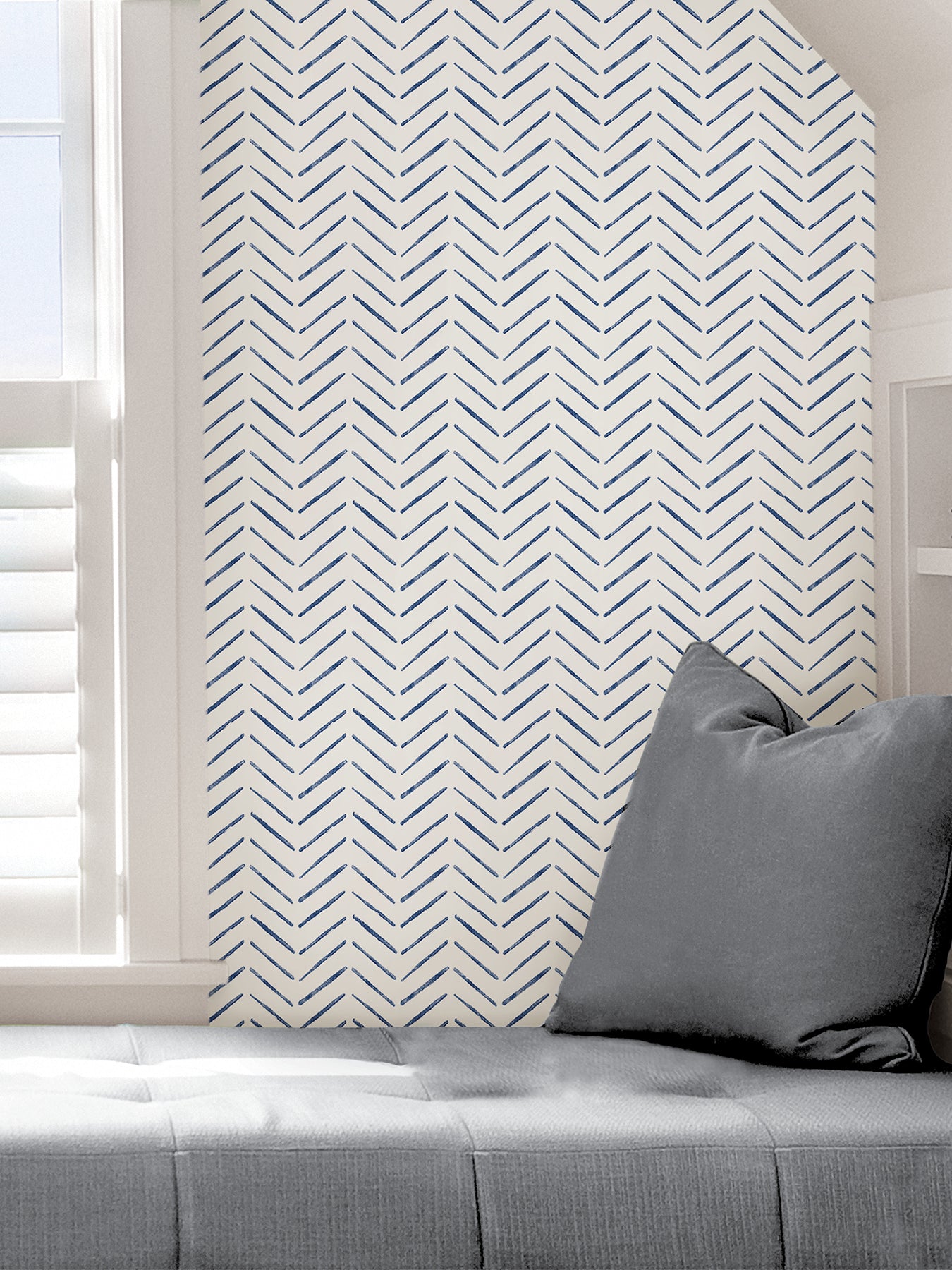 Holden P&S Wallpaper in a room setting