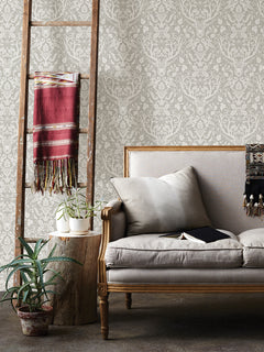 Escape to the Forest Peel and Stick Wallpaper in a room setting