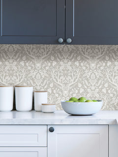 Escape to the Forest Peel and Stick Wallpaper in a room setting