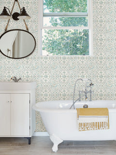 Landondale P&S Wallpaper in a room setting