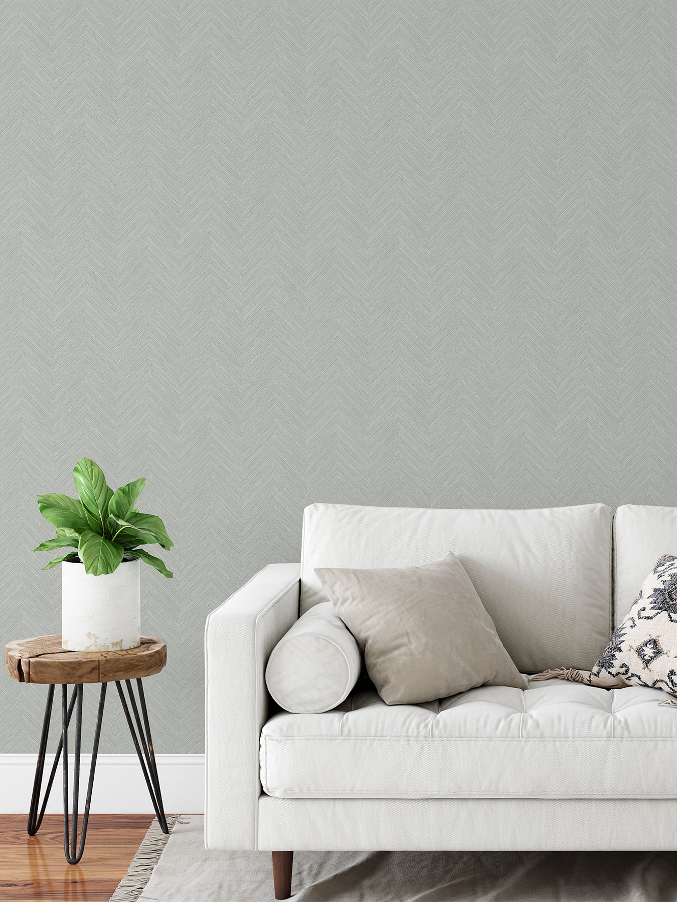 Sampson Peel and Stick Wallpaper in a room setting