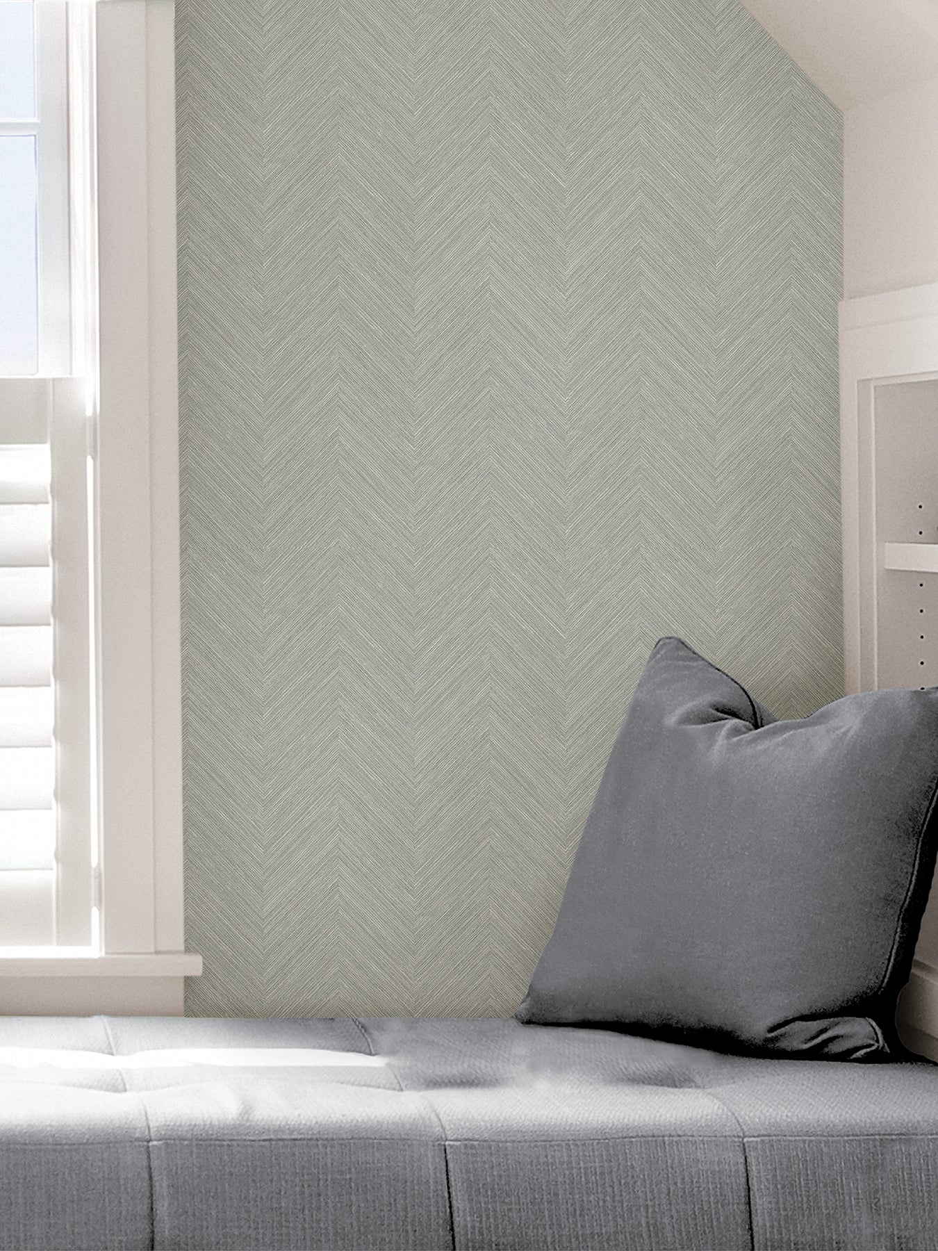 Sampson Peel and Stick Wallpaper in a room setting