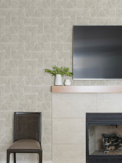 Lazlo Peel and Stick Wallpaper in a room setting