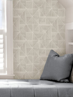 Lazlo Peel and Stick Wallpaper in a room setting