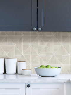 Lazlo Peel and Stick Wallpaper in a room setting