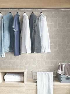 Lazlo Peel and Stick Wallpaper in a room setting