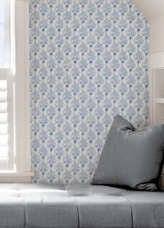 Manila P&S Wallpaper in a room setting