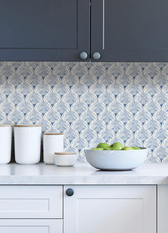 Manila P&S Wallpaper in a room setting