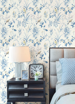 Songbord P&S Wallpaper in a room setting