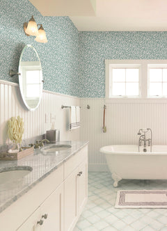 Wisley Peel and Stick Wallpaper in a room setting
