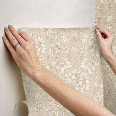 Enchanted Peel and Stick Wallpaper - how to stick