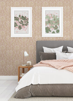 Enchanted Peel and Stick Wallpaper in a room setting