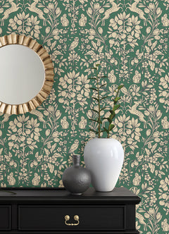 Enchanted Peel and Stick Wallpaper in a room setting