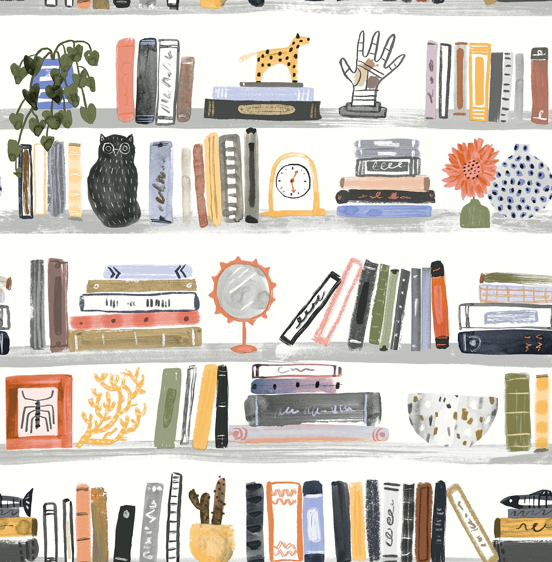 Painterly P&S Wallpaper by WallPops
