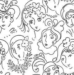 Lovely Ladies Who Lunch Peel and Stick Wallpaper by WallPops