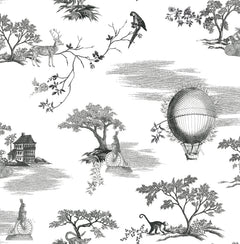 Whimsy Fairytale Toille Peel and Stick Wallpaper by WallPops