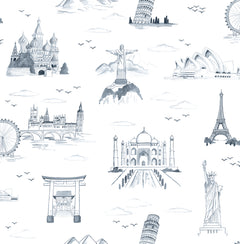 Landmark Peel and Stick Wallpaper by WallPops