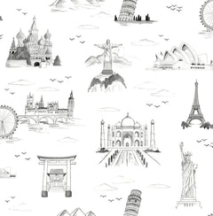 Landmark Peel and Stick Wallpaper by WallPops