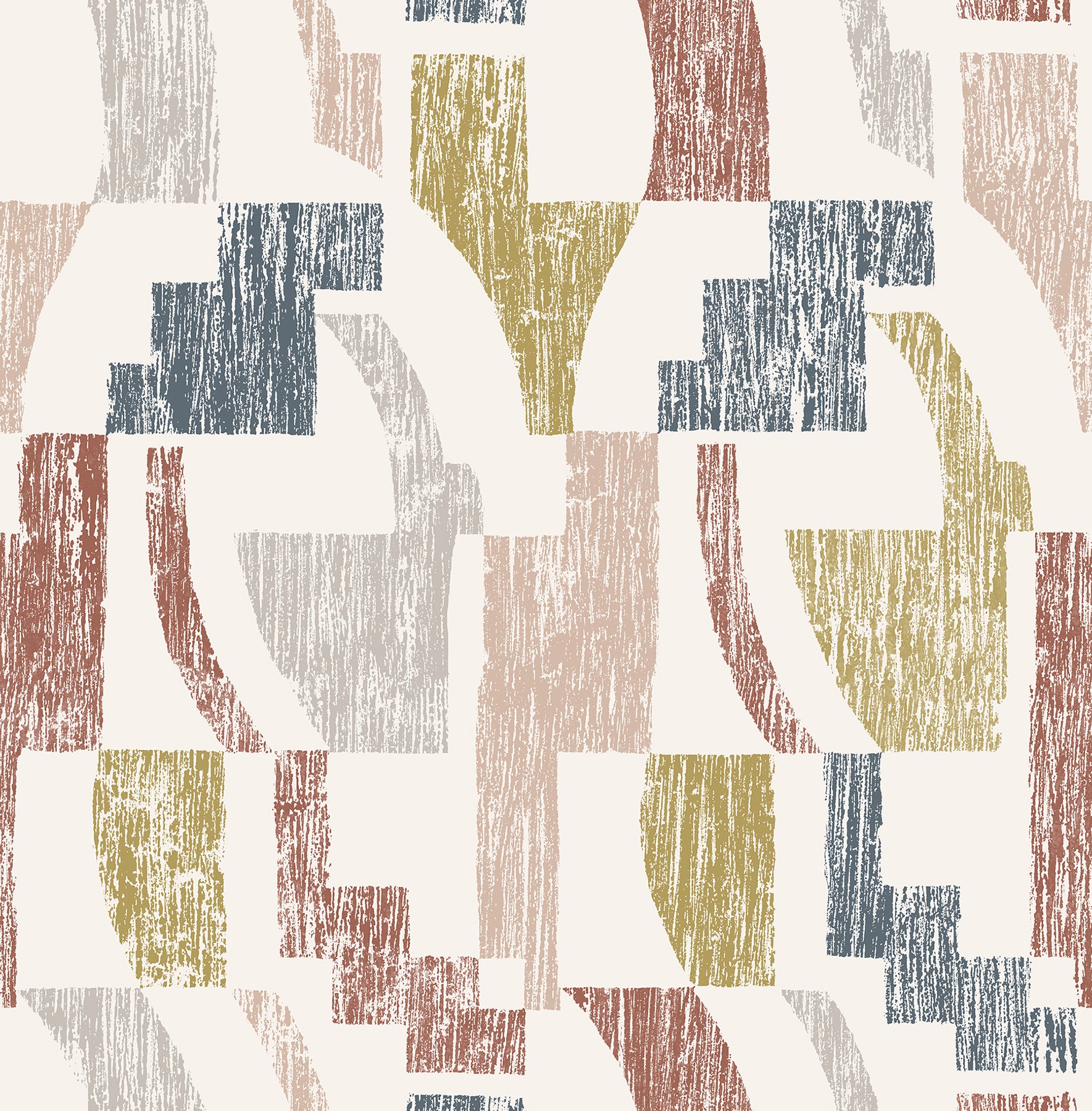 Lenny Geometric Peel and Stick Wallpaper by WallPops