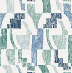 Lenny Geometric Peel and Stick Wallpaper by WallPops
