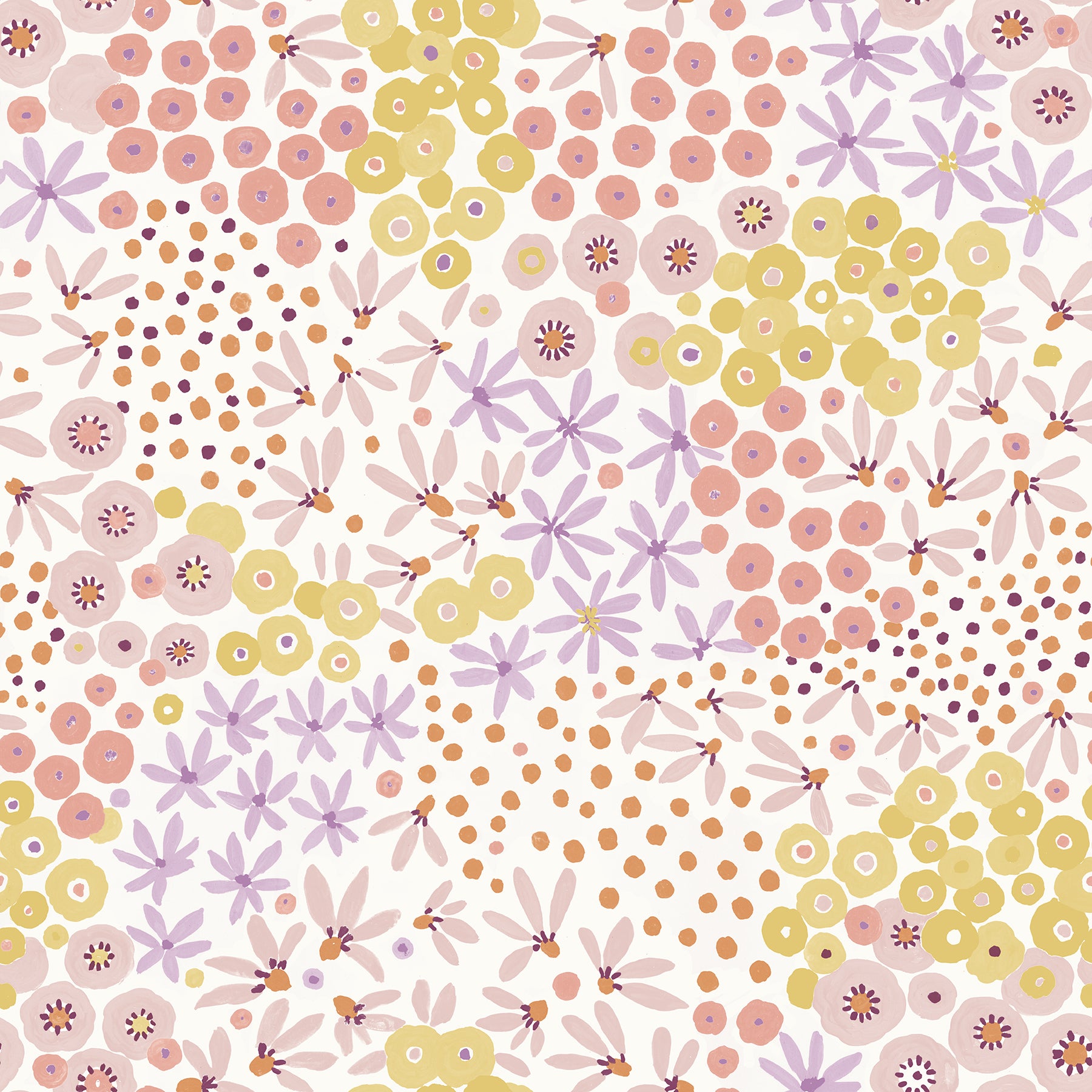Floral Bunch Peel and Stick Wallpaper by WallPops