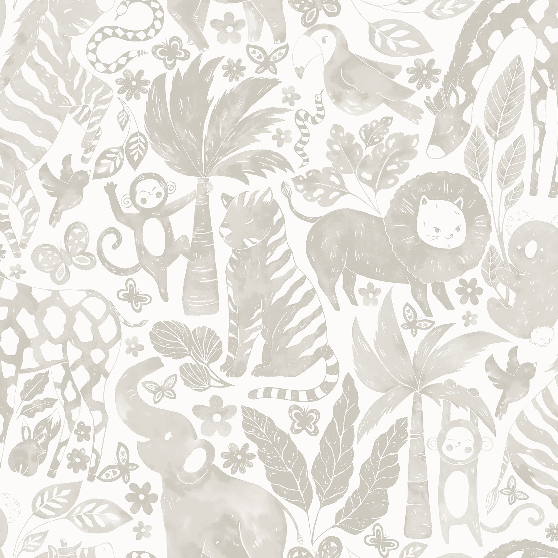 Sweet Safari P&S Wallpaper by WallPops