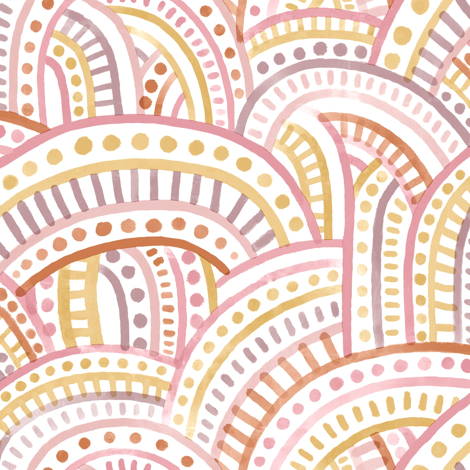 Retro Rainbow Peel and Stick Wallpaper by WallPops