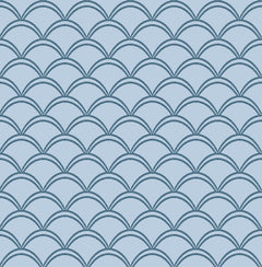 Deco Wave Peel and Stick Wallpaper by WallPops