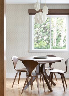 Alix Peel and Stick Wallpaper in a room setting