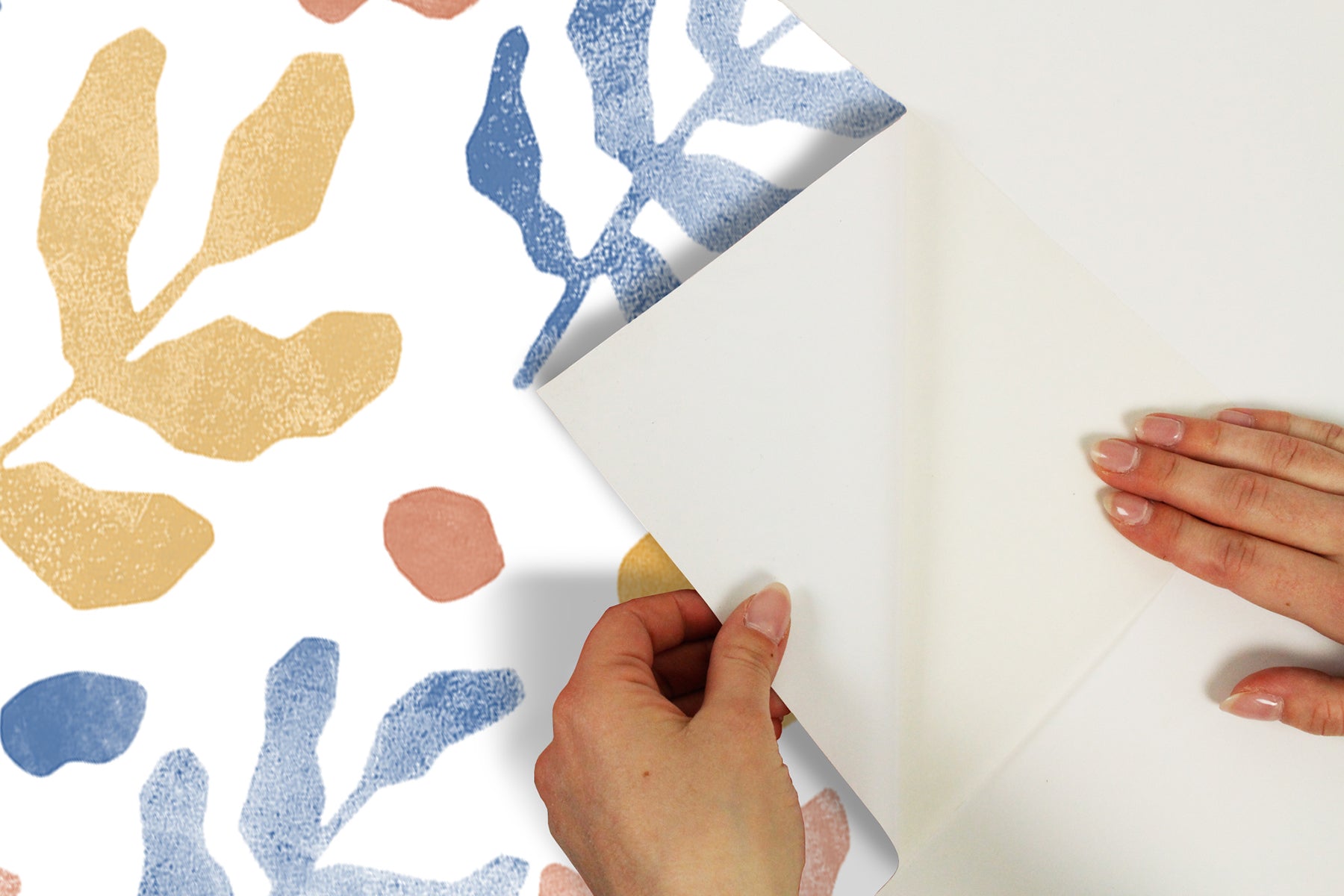 Mira Peel and Stick Wallpaper - how to peel